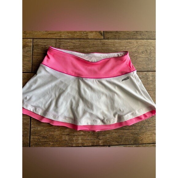 Avia Dresses & Skirts - Avia White and Pink Athletic Skort Tennis Pickleball Golf Small S